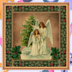 Vintage Christmas Angels Tissue Paper