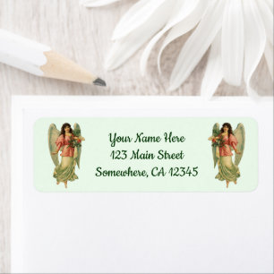 Vintage Christmas, Antique Victorian Angel