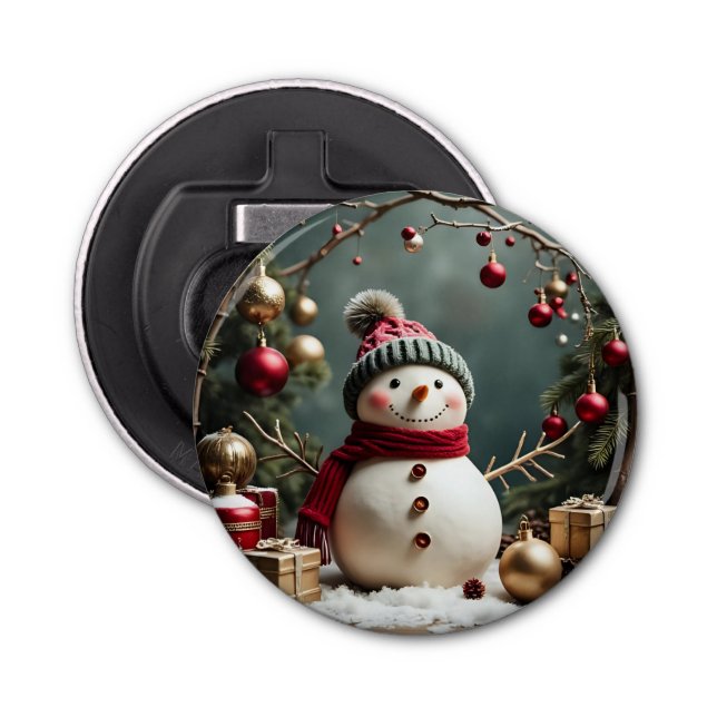 Vintage Christmas - Bottle Opener (Front)