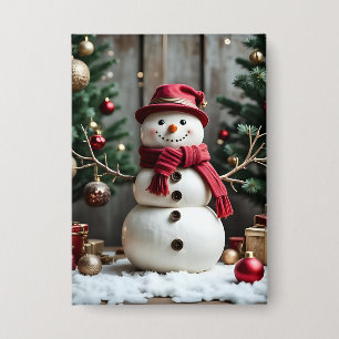 Vintage Christmas - Button