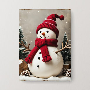 Vintage Christmas - Button