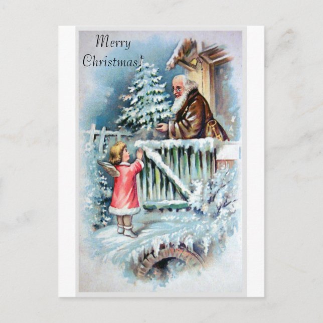 Vintage Christmas Card (Front)