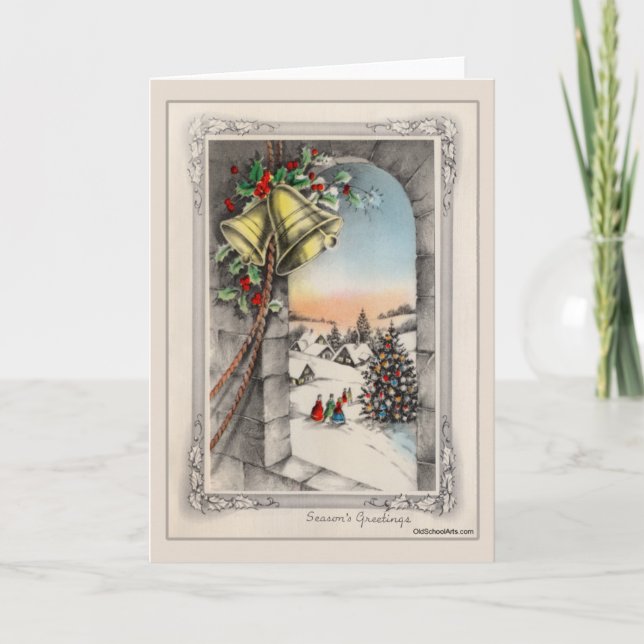 Vintage Christmas Card (Front)