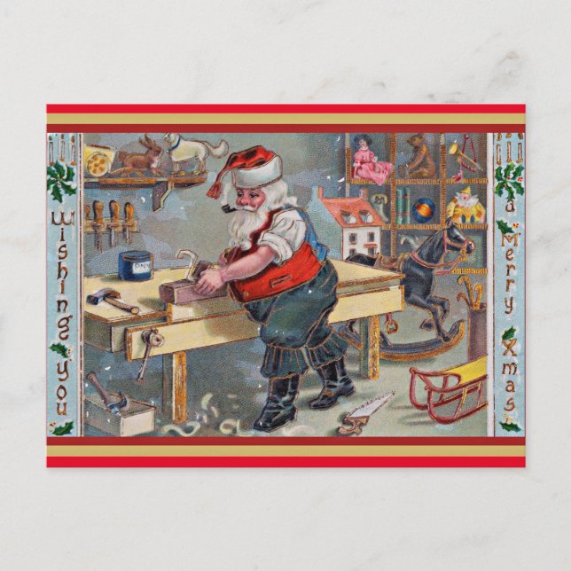 Vintage Christmas Card  (Front)