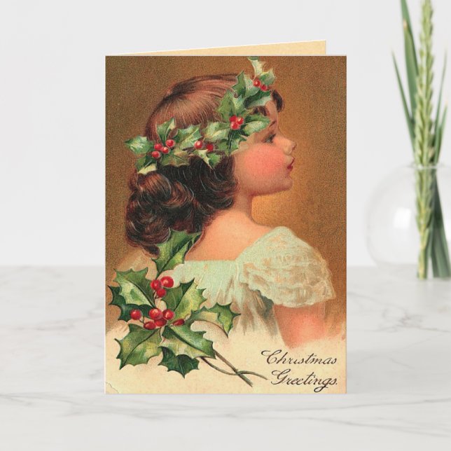 Vintage Christmas Card (Front)