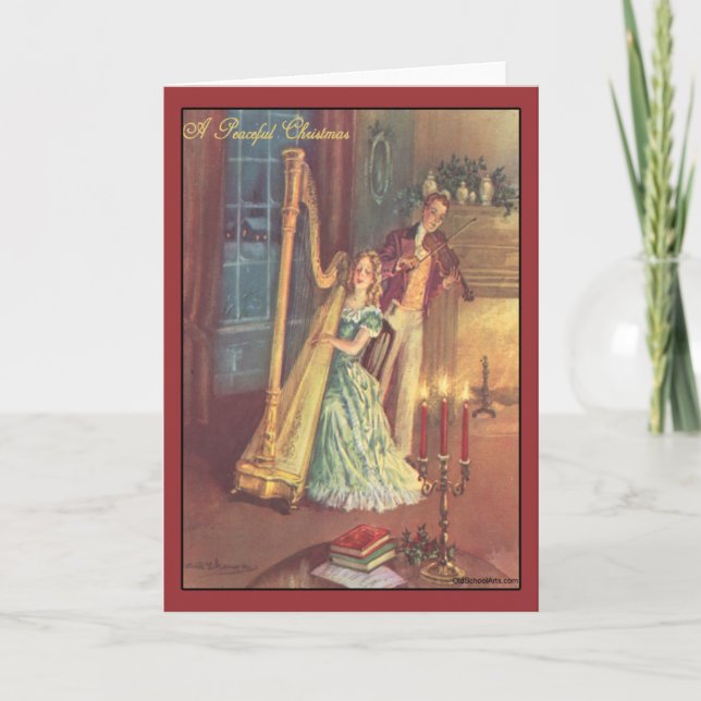 Vintage Christmas Card (Front)
