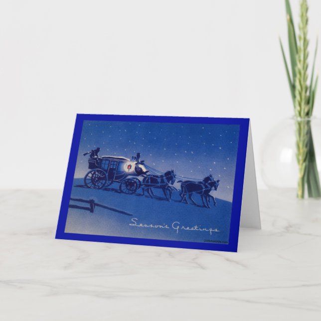 Vintage Christmas Card (Front)