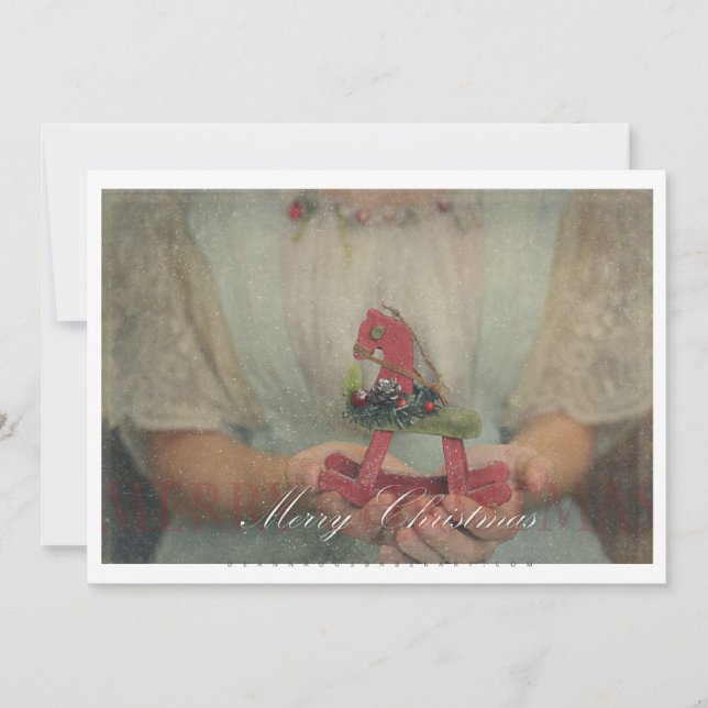 Vintage Christmas Card (Front)