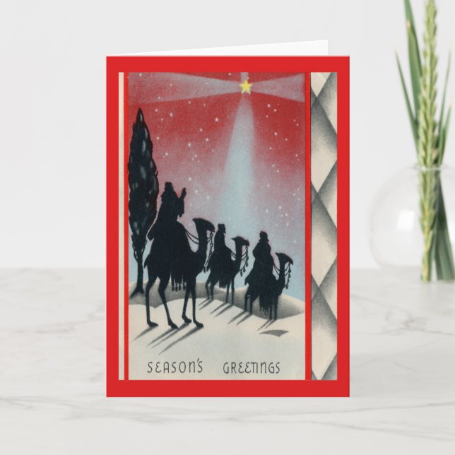 Vintage Christmas Card (Front)