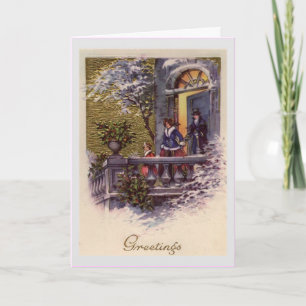 Vintage Christmas card