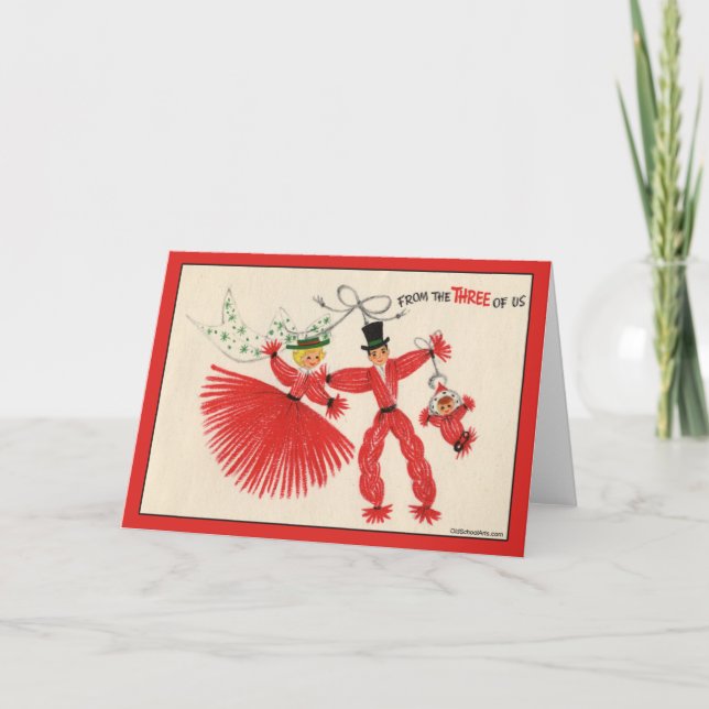 Vintage Christmas Card (Front)