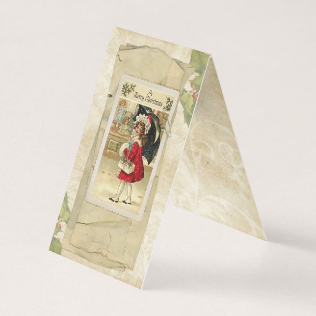 Vintage Christmas Card (Front)