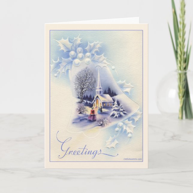 Vintage Christmas Card (Front)