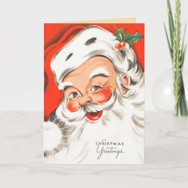 Vintage Christmas Card (Front)