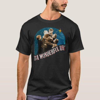 Vintage Christmas Classic It'S A Wonderful Life T-Shirt