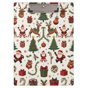 Vintage Christmas Clipboard