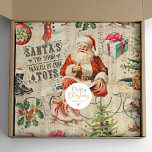 Vintage Christmas Collage Decoupage<br><div class="desc">Vintage Christmas decoupage tissue paper paper. Festive tissue paper for wrapping your Christmas gifts. Designed for you by Blackberry Boulevard.</div>