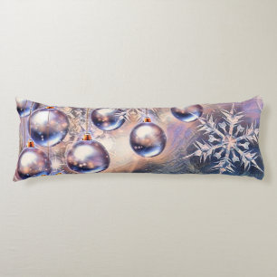 Vintage Christmas Decorations Ornaments   Body Cushion
