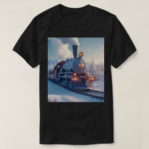 Vintage Christmas Express Gift for Train Lovers T-Shirt