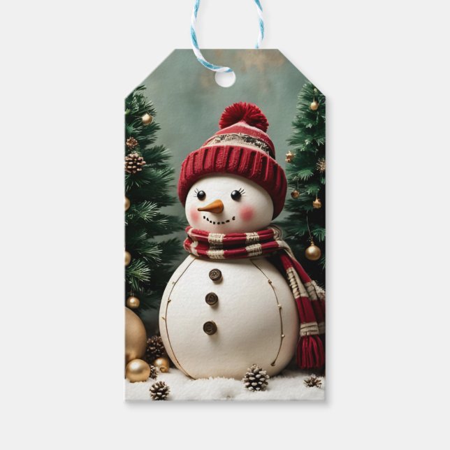 Vintage Christmas - Gift Tag (Front)