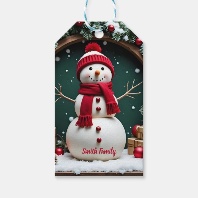 Vintage Christmas - Gift Tag (Front)