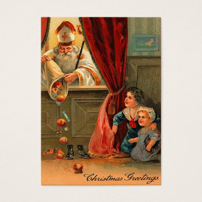 Vintage Christmas Gift Tags (Front)