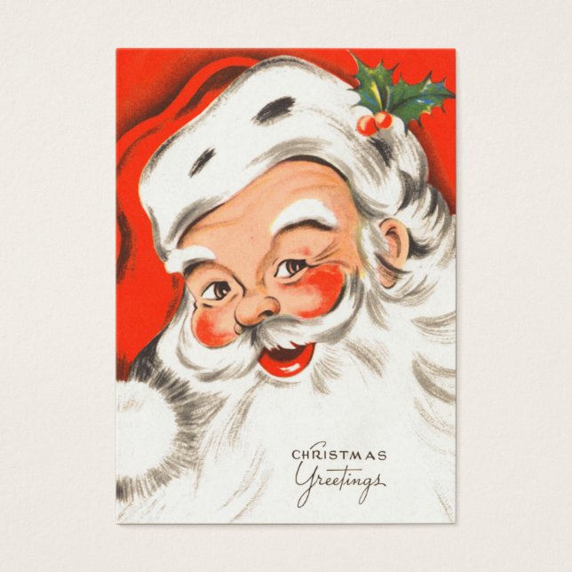 Vintage Christmas Gift Tags (Front)