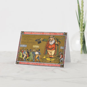 Vintage Christmas Greeting Card