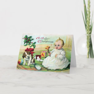Vintage Christmas Greeting Card