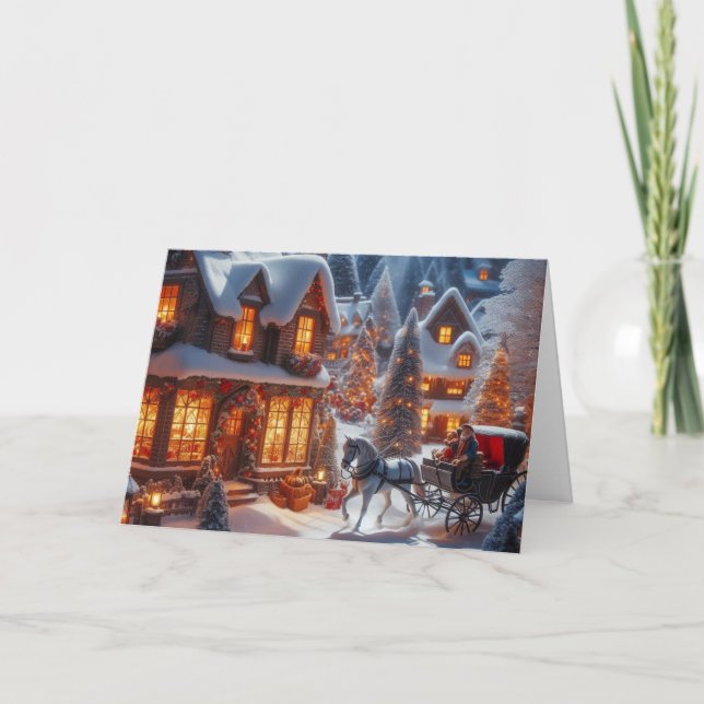 Vintage Christmas Greeting Cards (Front)