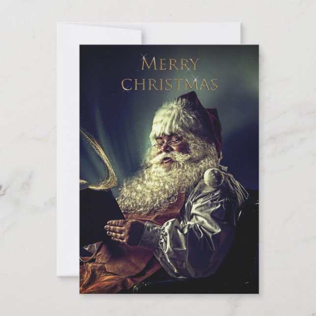 Vintage Christmas Holiday Card (Front)