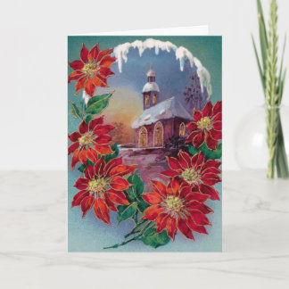Vintage Christmas Holiday Card