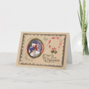 Vintage Christmas Holiday Card