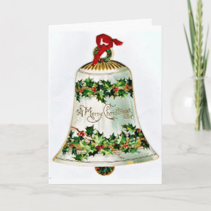 Vintage Christmas Holiday Card