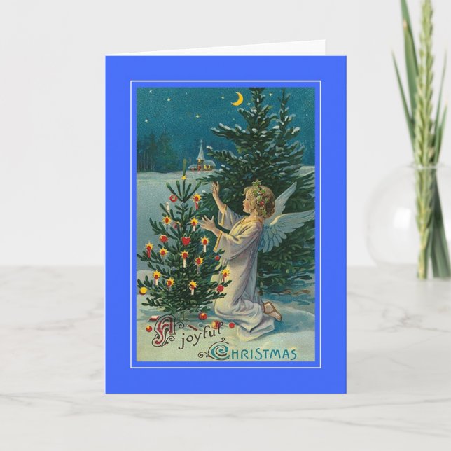 Vintage Christmas Holiday Card (Front)