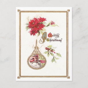 Vintage Christmas Holiday Postcard