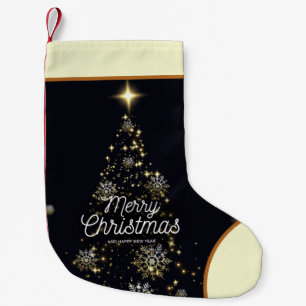 Vintage  Christmas Holiday Small Christmas Stockin Stocking