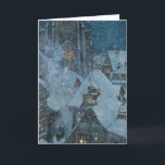 Vintage Christmas, Illustration The Snow Queen Holiday Card<br><div class="desc">Awesome Christmas Illustration from "The Snow Queen". Edmund Dulac (French- British 1882 – 1953). Great fairytale Christmas Card.</div>