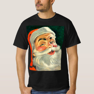 Vintage Christmas, Jolly Retro 50's Santa Claus T-Shirt