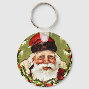 Vintage Christmas Keychain