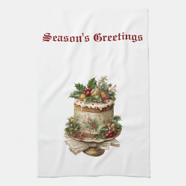 Vintage Christmas Kitchen Towel Collection (Vertical)