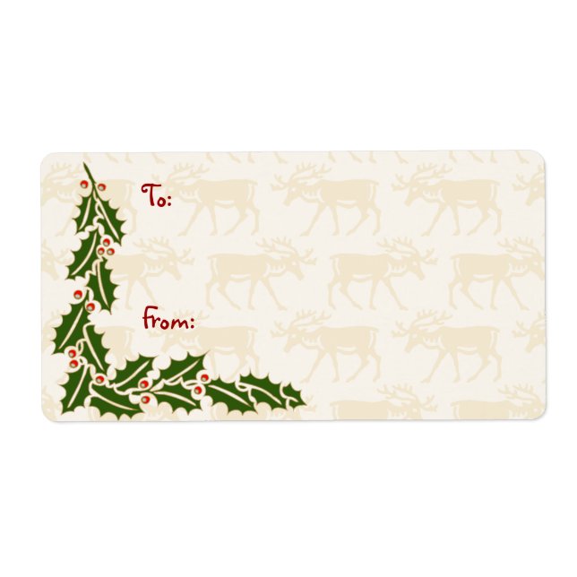 Vintage Christmas Labels (Front)