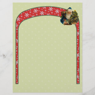 Vintage Christmas Letterhead