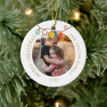 Vintage Christmas Light Ornament Family Photo<br><div class="desc">Vintage Christmas Light Ornament Family Photo</div>