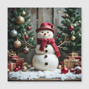 Vintage Christmas - Magnetic Card