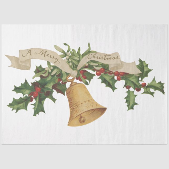 Vintage Christmas Mix Series Design 36 Tissue Paper (Front)