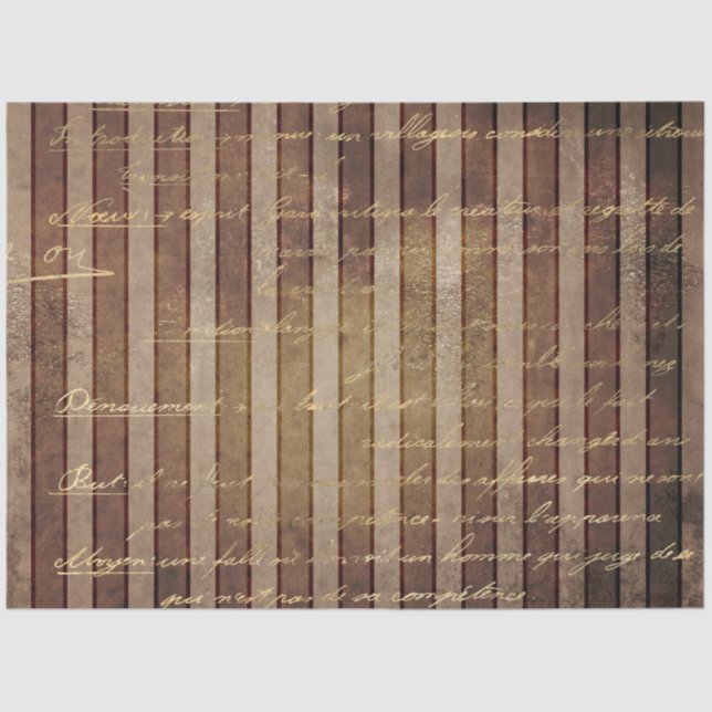 Vintage Christmas Mix Series Design 40 Tissue Paper (Front)