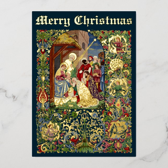 Vintage Christmas Nativity Magi by Alfred Crispin (Front)