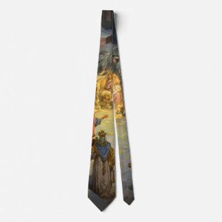 Vintage Christmas Nativity with Visiting Magi Tie
