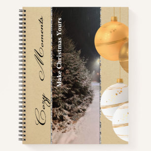 Vintage Christmas Notebook – Cosy Moments